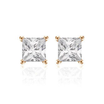 925 Silver Fiamma Stud Earrings