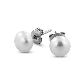 925 Silver Belladonna Stud Earrings