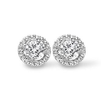 925 Silver Assunta Stud Earrings