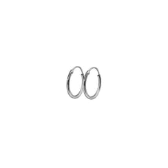 925 Silver Bruna Hoop Earrings