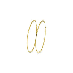 925 Silver Bruna Hoop Earrings