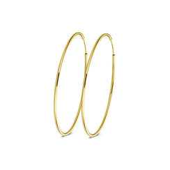 925 Silver Bruna Hoop Earrings