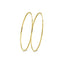 925 Silver Bruna Hoop Earrings