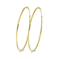 925 Silver Bruna Hoop Earrings