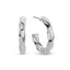 925 Silver Llaria Hoop Earrings