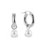 925 Silver Luciana Hoop Earrings