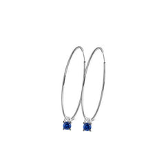 925 Silver Sienna Hoop Earrings