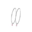 925 Silver Donna Hoop Earrings