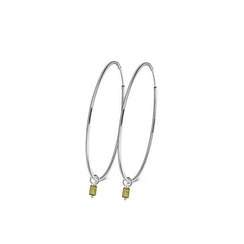 925 Silver Donna Hoop Earrings