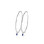 925 Silver Donna Hoop Earrings