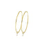 925 Silver Donna Hoop Earrings