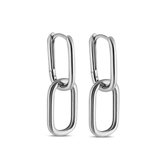 925 Silver Valia Hoop Earrings