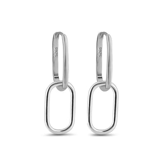 925 Silver Valia Hoop Earrings