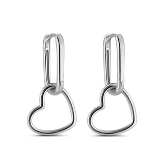 925 Silver Ornella Hoop Earrings