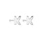 925 Silver Ella Singular Ear Stud