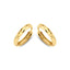 14K Gold Michelina Hoop Earrings