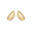 14K Gold Giuditta Hoop Earrings