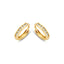 14K Gold Gionna Hoop Earrings