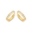 14K Gold Eligia Hoop Earrings