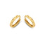 14K Gold Dorotea Hoop Earrings