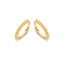 14K Gold Bengina Hoop Earrings