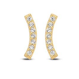 14K Gold Verla Stud Earrings