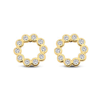14K Gold Ernesta Stud Earrings