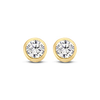 14K Gold Jino Stud Earrings