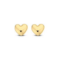 14K Gold Fiamme Stud Earrings