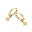 14K Gold Concetta Hoop Earrings