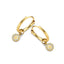 14K Gold Lavinia Hoop Earrings