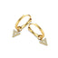 14K Gold Emilia  Hoop Earrings