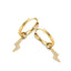 14K Gold Lucrezia Hoop Earrings