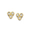 14K Gold Damiana Stud Earrings