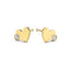 14K Gold Eleonorah Stud Earrings