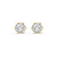 14K Gold Alexandra Stud Earrings