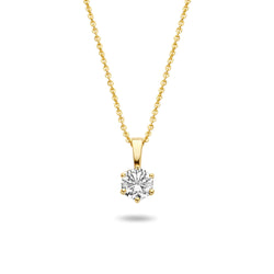 14K gouden Mirabella-halsketting