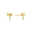 14K Gold Genoa Stud Earrings