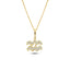 14K gouden Isidora-ketting