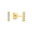 14K Gold Raul Stud Earrings