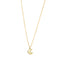 14K Gold Santa Necklace