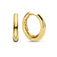 14K Gold Lia Hoop Earrings