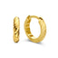 14K Gold Elia Hoop Earrings