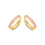 14K Gold Robertina Hoop Earrings