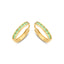 14K Gold Robertina Hoop Earrings