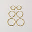 14K Gold Angelina Hoop Earrings