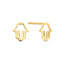 14K Gold Serena Stud Earrings