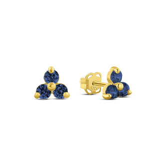 14K Gold Violante Stud Earrings