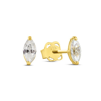 14K Gold Tiziana Stud Earrings